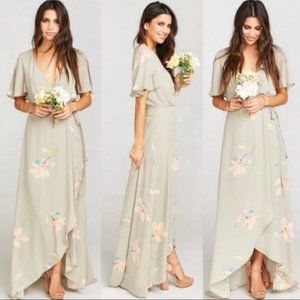 Show Me Your Mumu Sophia Wrap Dress NWT size XXS